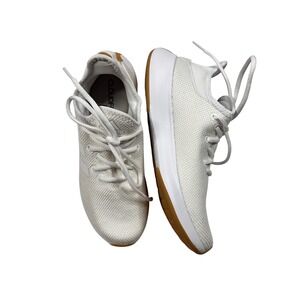 Adidas Cloudfoam Plus Sneakers Off White Gum Sole Comfort Shoes‎ Womens 6